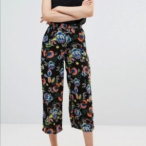 ASOS glamorous wide leg cropped